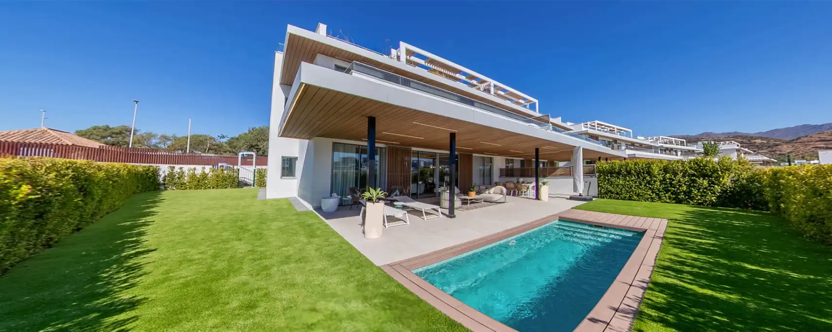 Terrassa de Apartament en venda en Rïo Real - Los Monteros