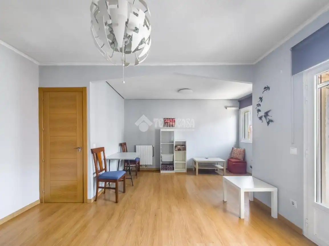 Sala de estar de Piso en venta en Madrid con Calefacción, Terraza y Balcón