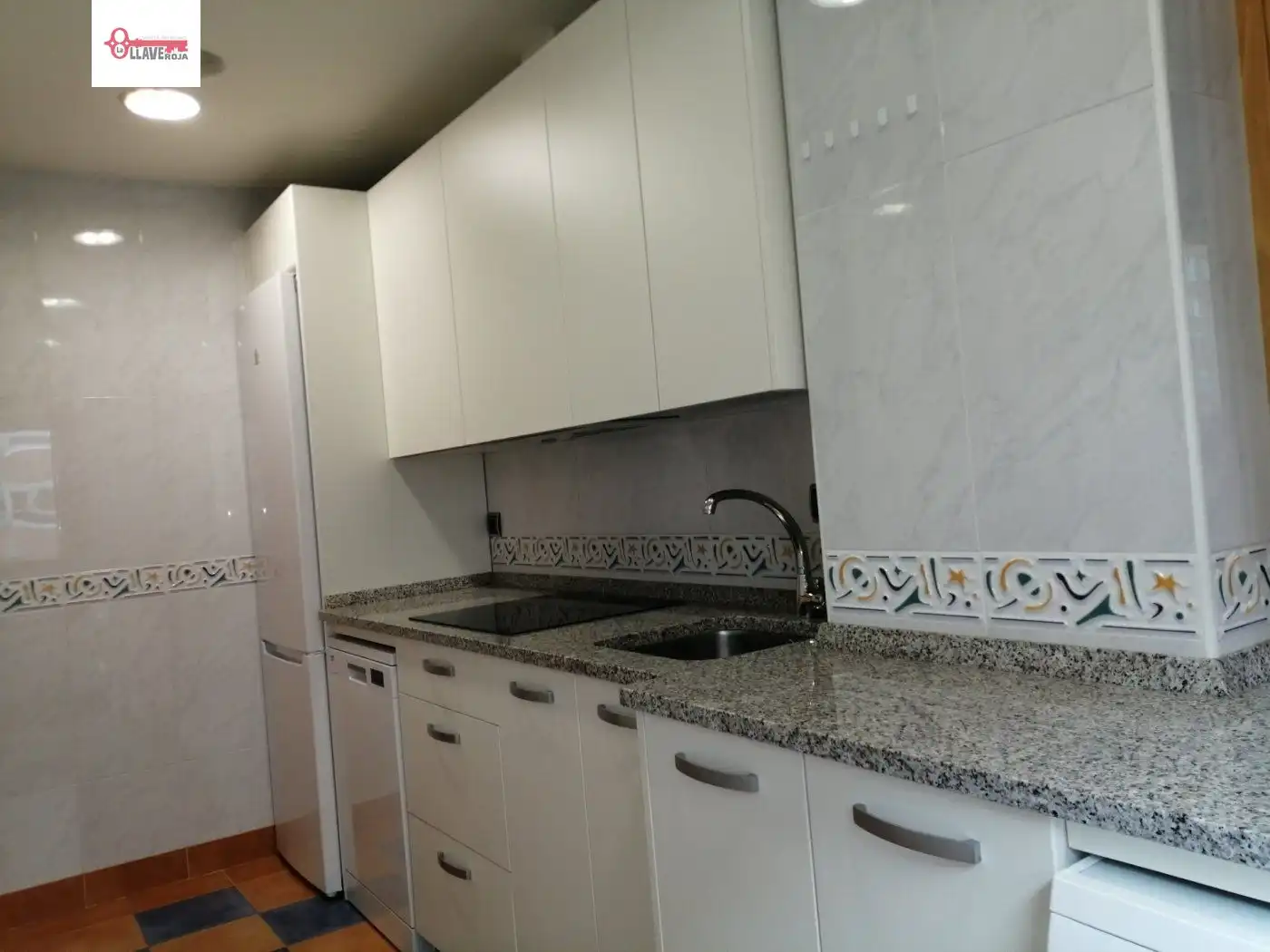 Küche von Wohnungen zur Miete in Burgos mit Heizung, Parkett und Terrasse