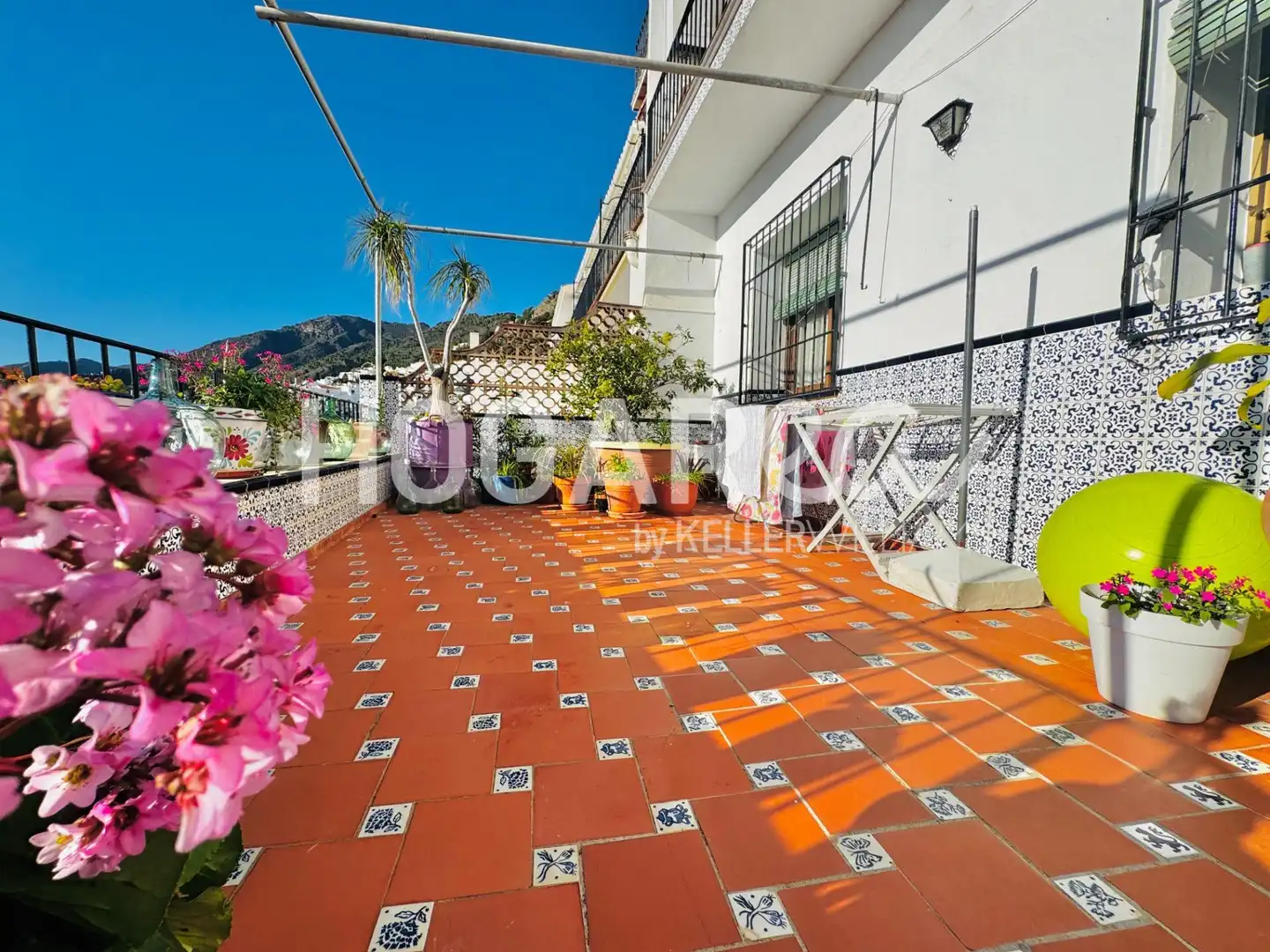 Terraza de Casa o chalet en venta en Frigiliana con Aire acondicionado, Calefacción y Jardín privado