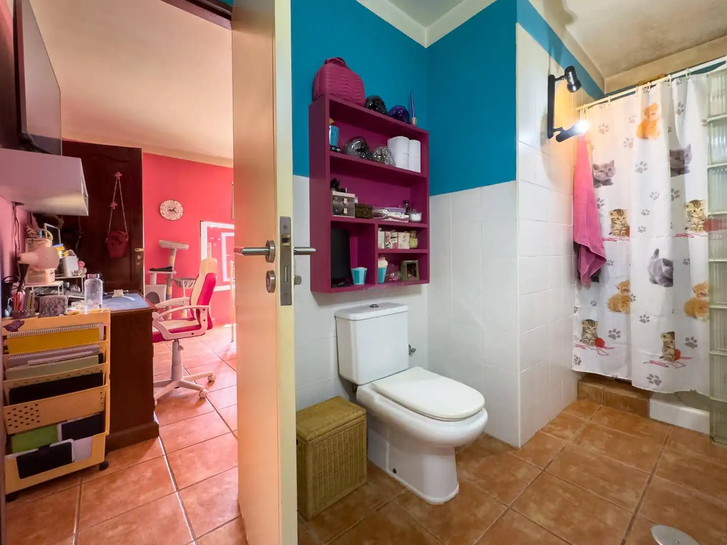 Baño de Casa o chalet en venta en El Rosario con Calefacción, Jardín privado y Terraza