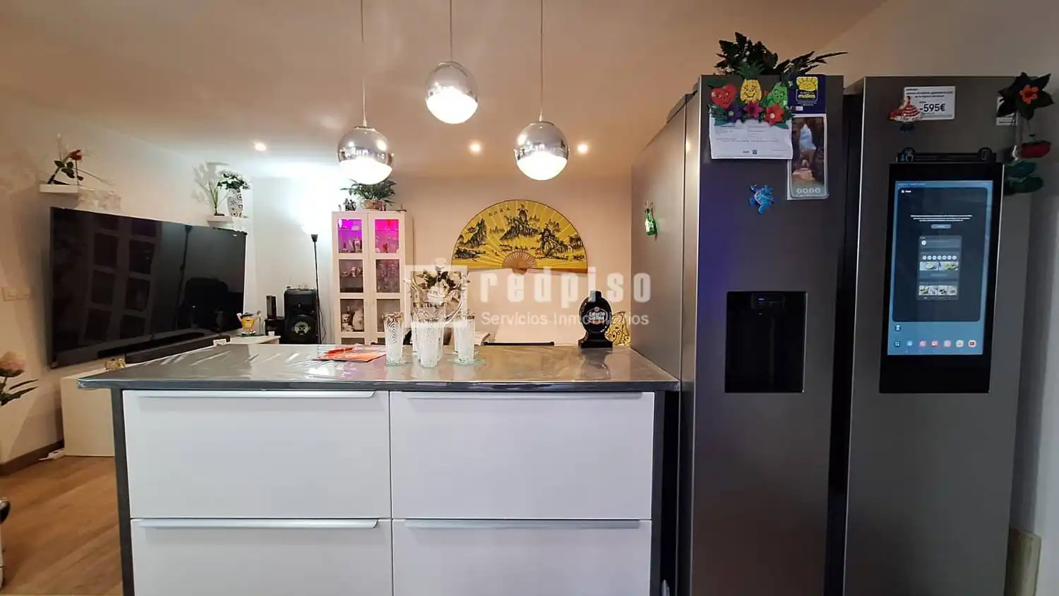 Cocina de Piso en venta en A Coruña Capital  con Terraza