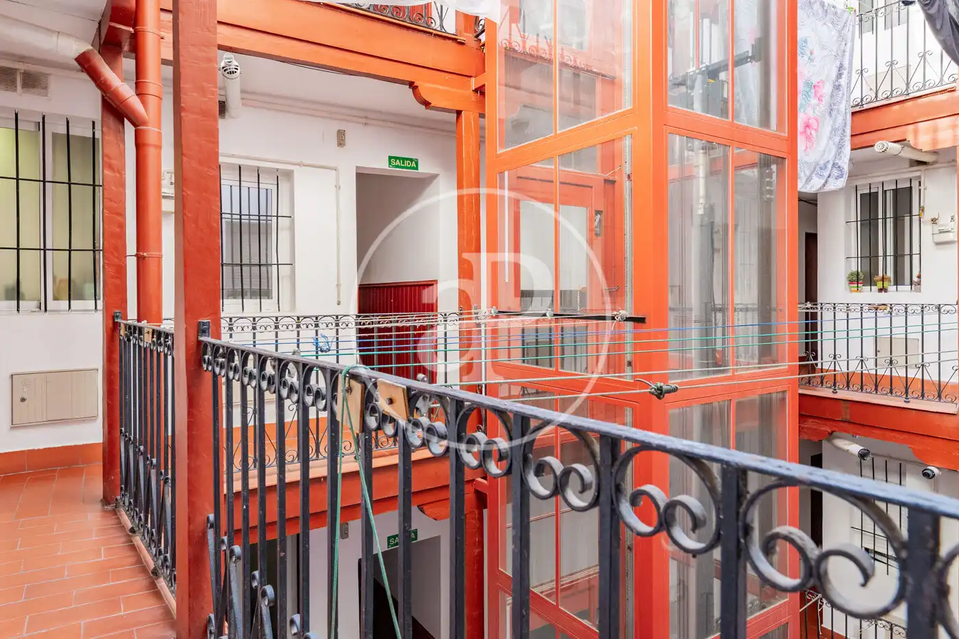 Balcony of Flat for sale in Madrid  with Heating