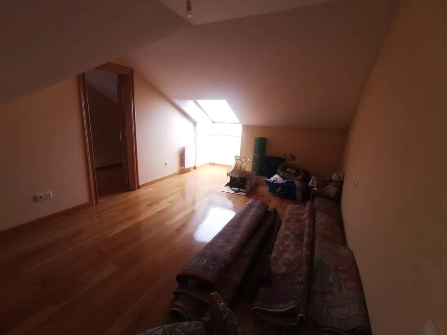 Sala de estar de Dúplex en venta en Ourense Capital  con Calefacción, Parquet y Horno
