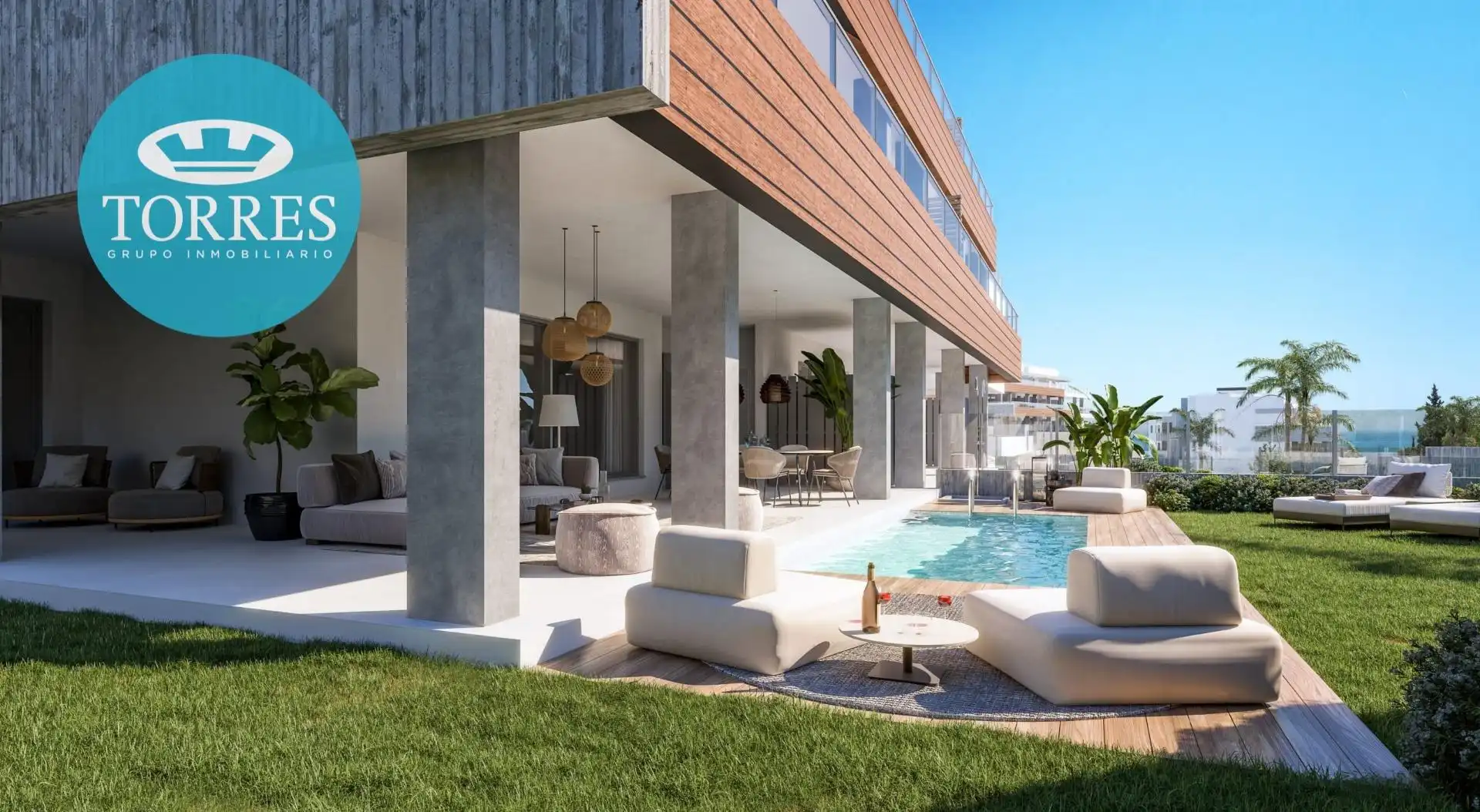 Terrace of Flat for sale in Marbella  with Air Conditioner, Private garden and Terrace