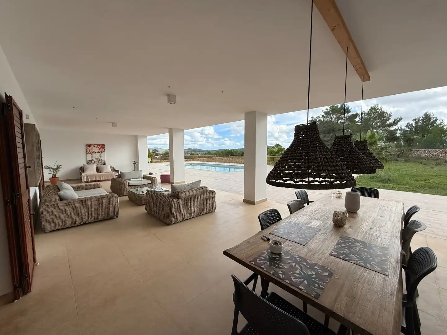Terrace of Houses for sale in Sant Joan de Labritja  with Air Conditioner, Heating and Terrace