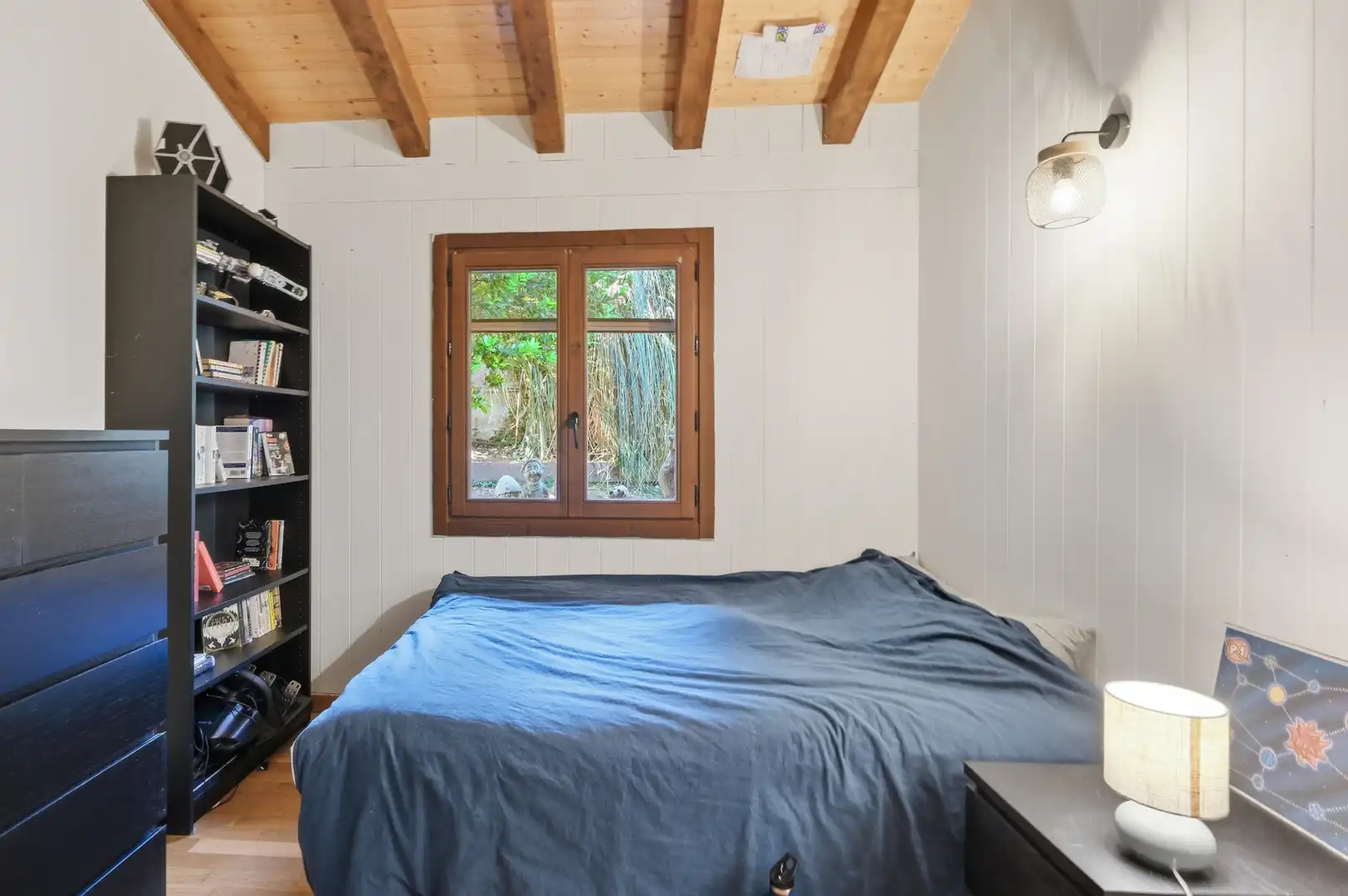 Schlafzimmer von Haus oder Chalet zum Verkauf in Vidreres mit Klimaanlage, Heizung und Privatgarten