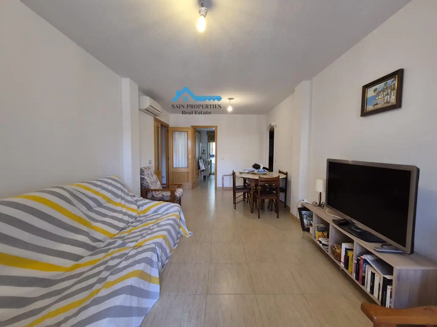 Living room of Flat for sale in Polop  with Air Conditioner, Heating and Terrace