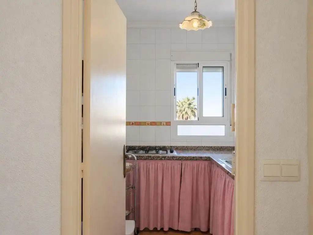 Cocina de Apartamento en venta en La Antilla con Aire acondicionado, Terraza y Amueblado