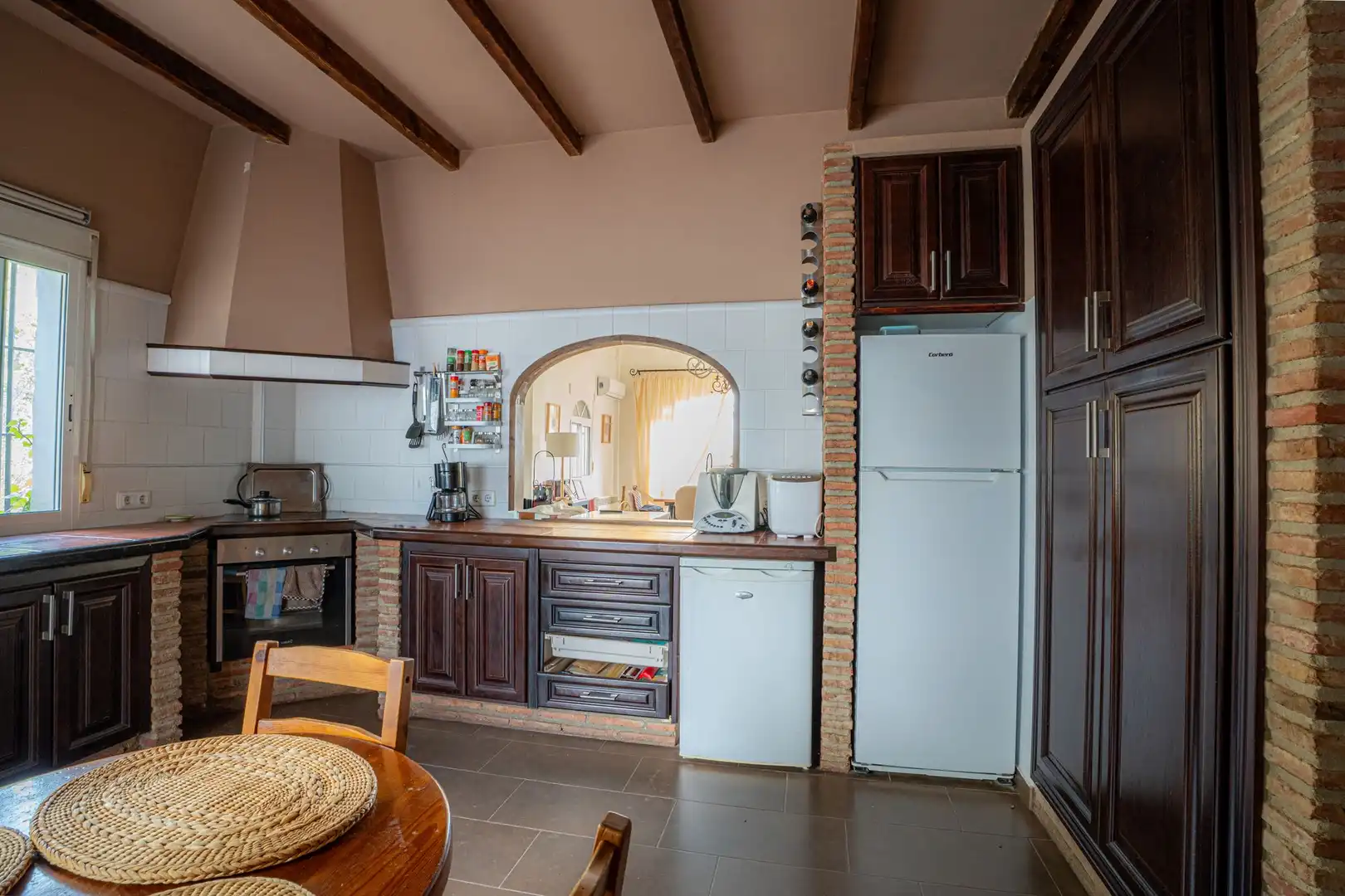 Küche von Country house zum Verkauf in Málaga mit Terrasse und Balkon