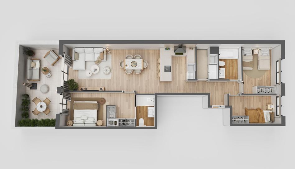 Foto 1 de Pis en venda a Passeig de la Ribera, 9, Congost, Barcelona