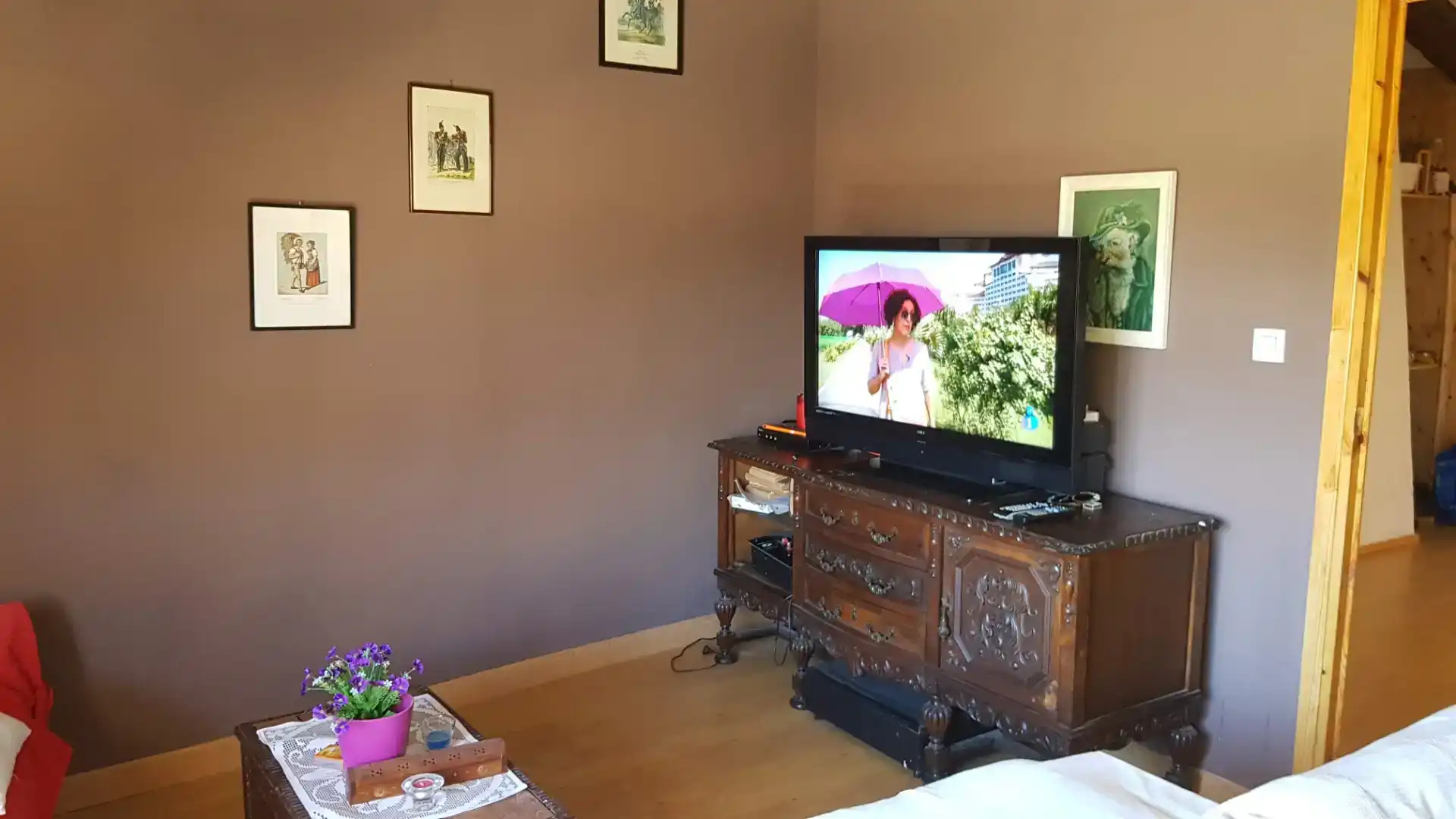 Sala d'estar de Pis en venda en Bailo amb Moblat, Forn i Rentadora