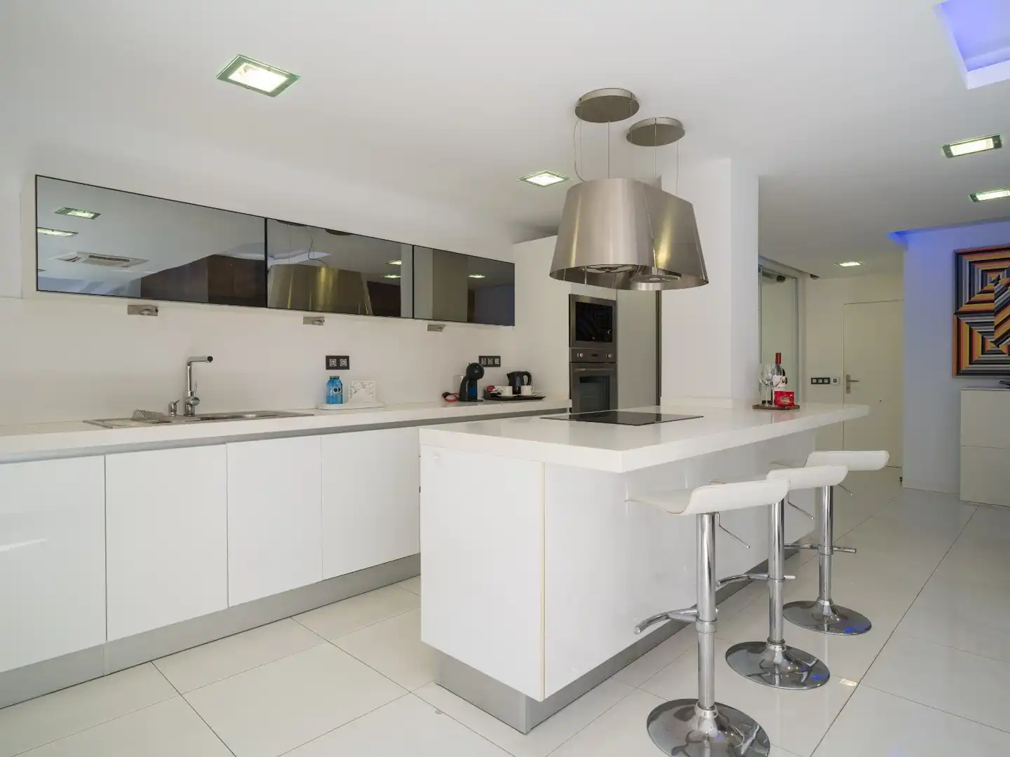 Kitchen of Flat for rent in Las Palmas de Gran Canaria  with Air Conditioner, Furnished and Oven