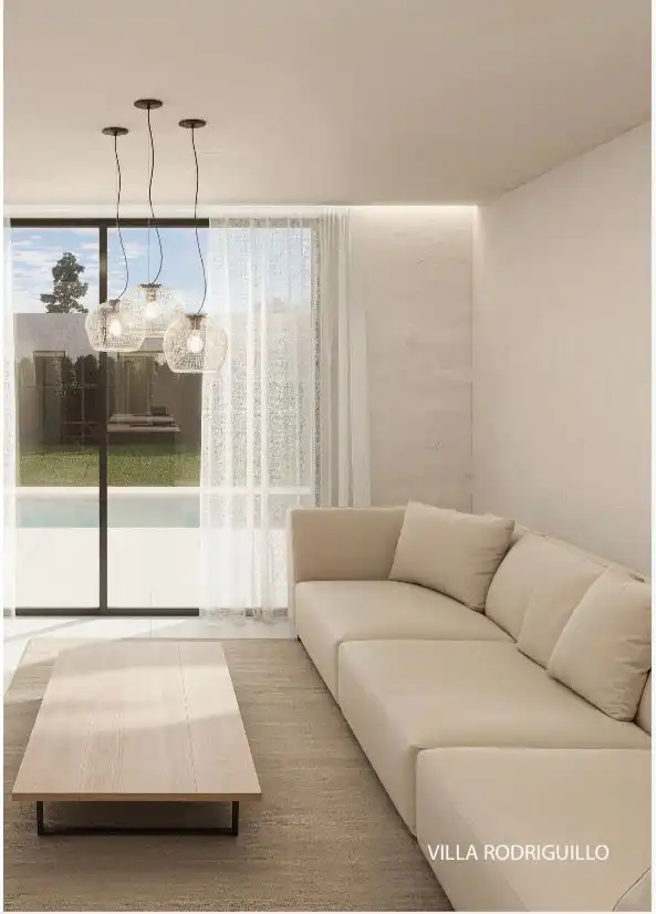 Sala de estar de Casa o chalet en venta en El Pinós / Pinoso con Jardín privado, Terraza y Piscina