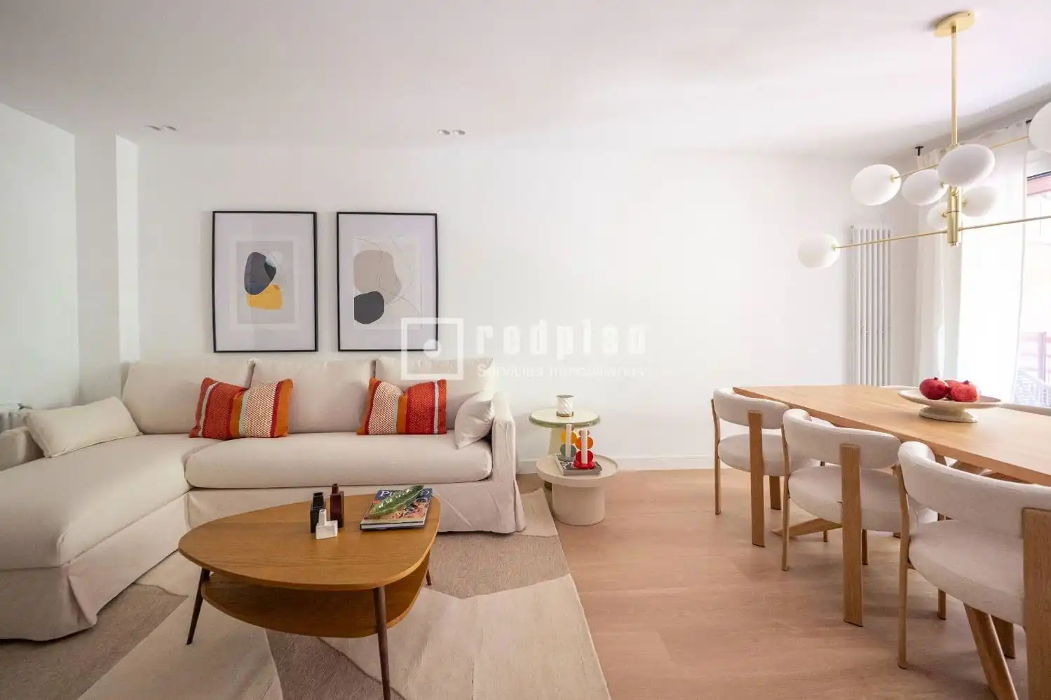 Sala d'estar de Pis en venda en Madrid amb Aire condicionat, Calefacció i Jardí privat