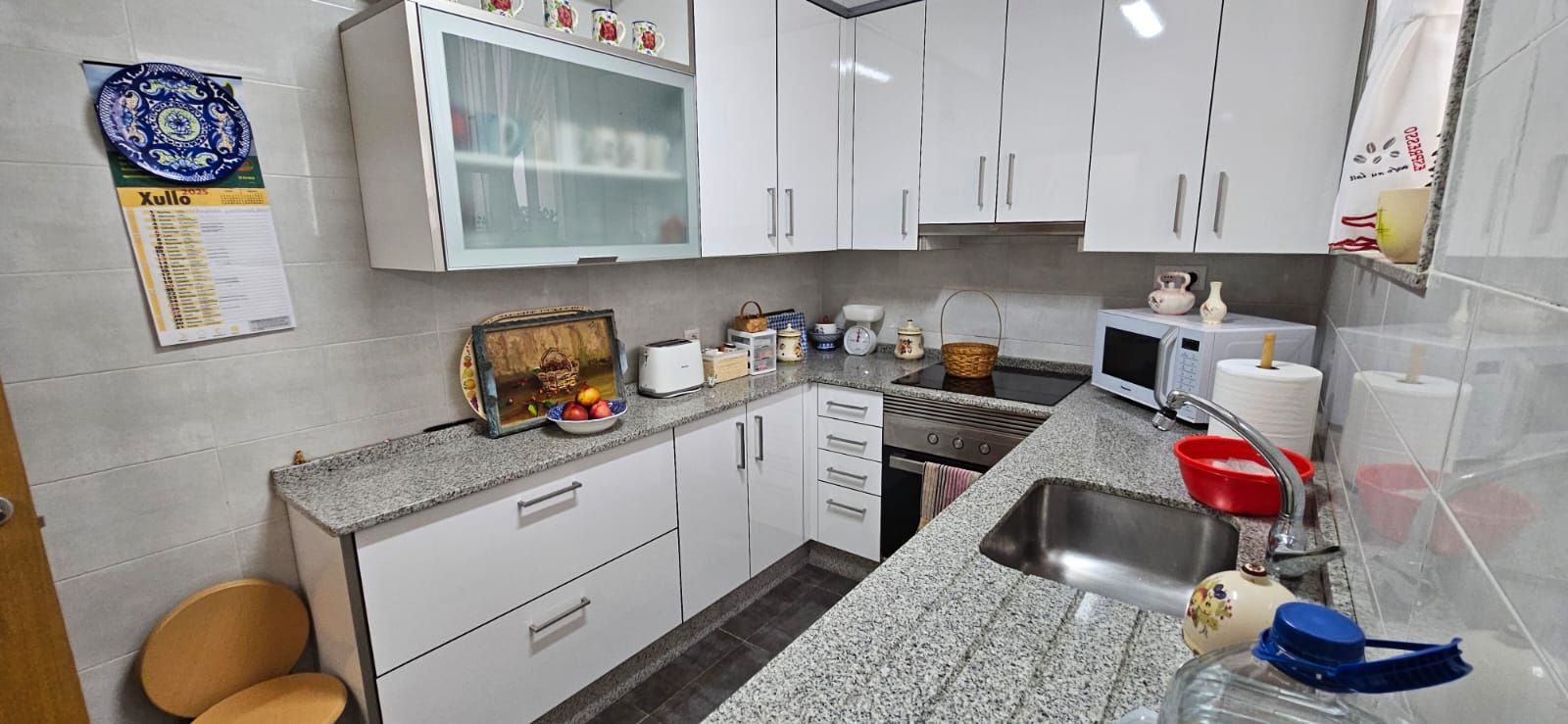 Kitchen of Flat for sale in Ferrol  with Furnished