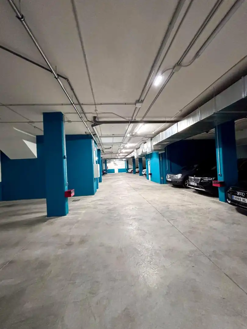 Parking of Flat for sale in Gijón   with Heating, Private garden and Parquet flooring