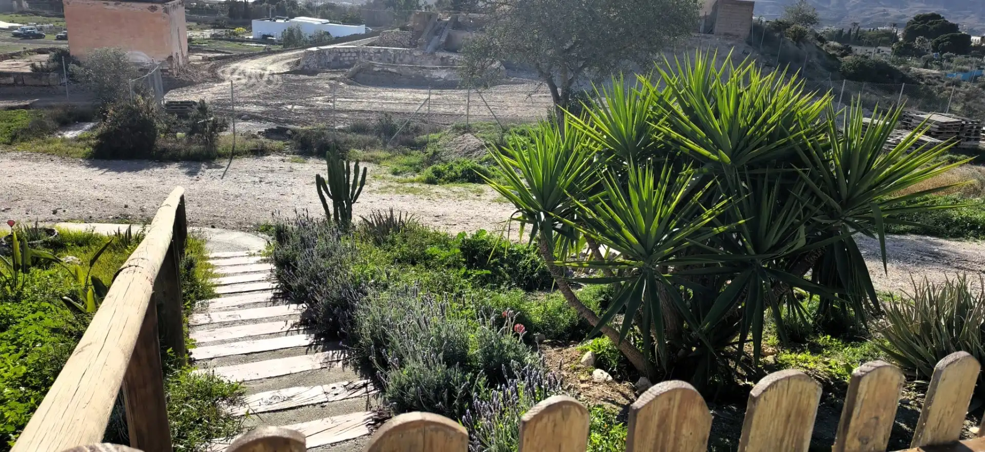 Jardí de Casa o xalet en venda en Pechina amb Aire condicionat, Jardí privat i Terrassa