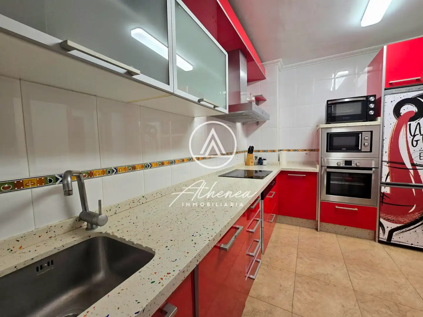 Cocina de Piso en venta en Roquetas de Mar con Amueblado, Horno y Microondas