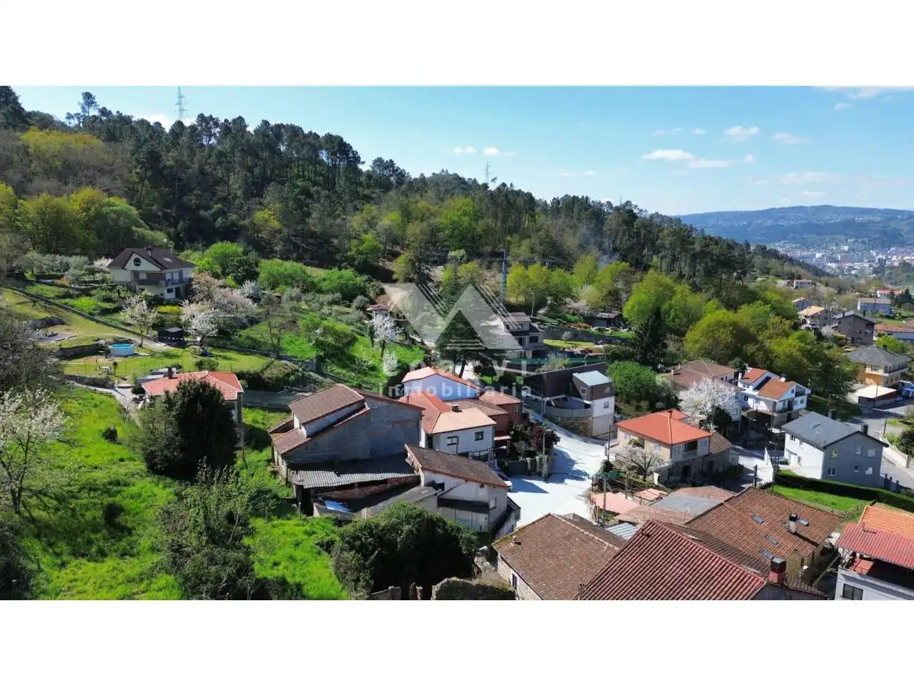 Exterior view of Houses for sale in Ourense Capital   with Private garden and Terrace