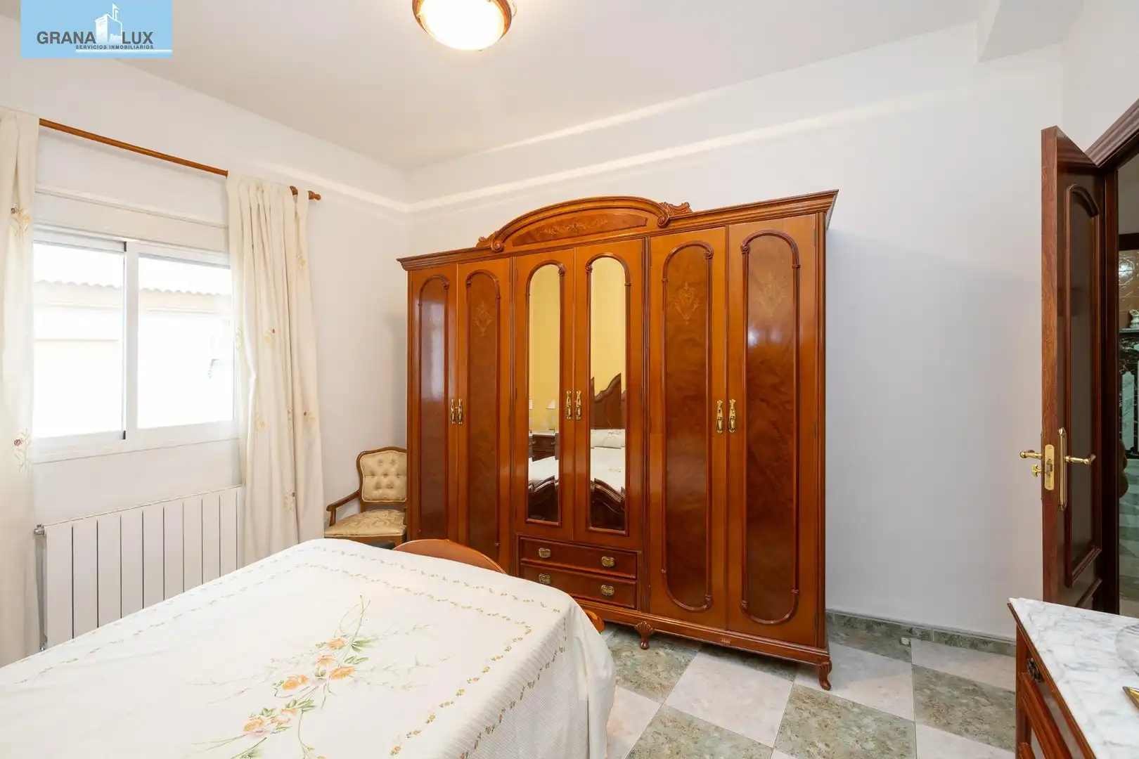 Dormitori de Casa adosada en venda en Moraleda de Zafayona amb Aire condicionat, Calefacció i Terrassa