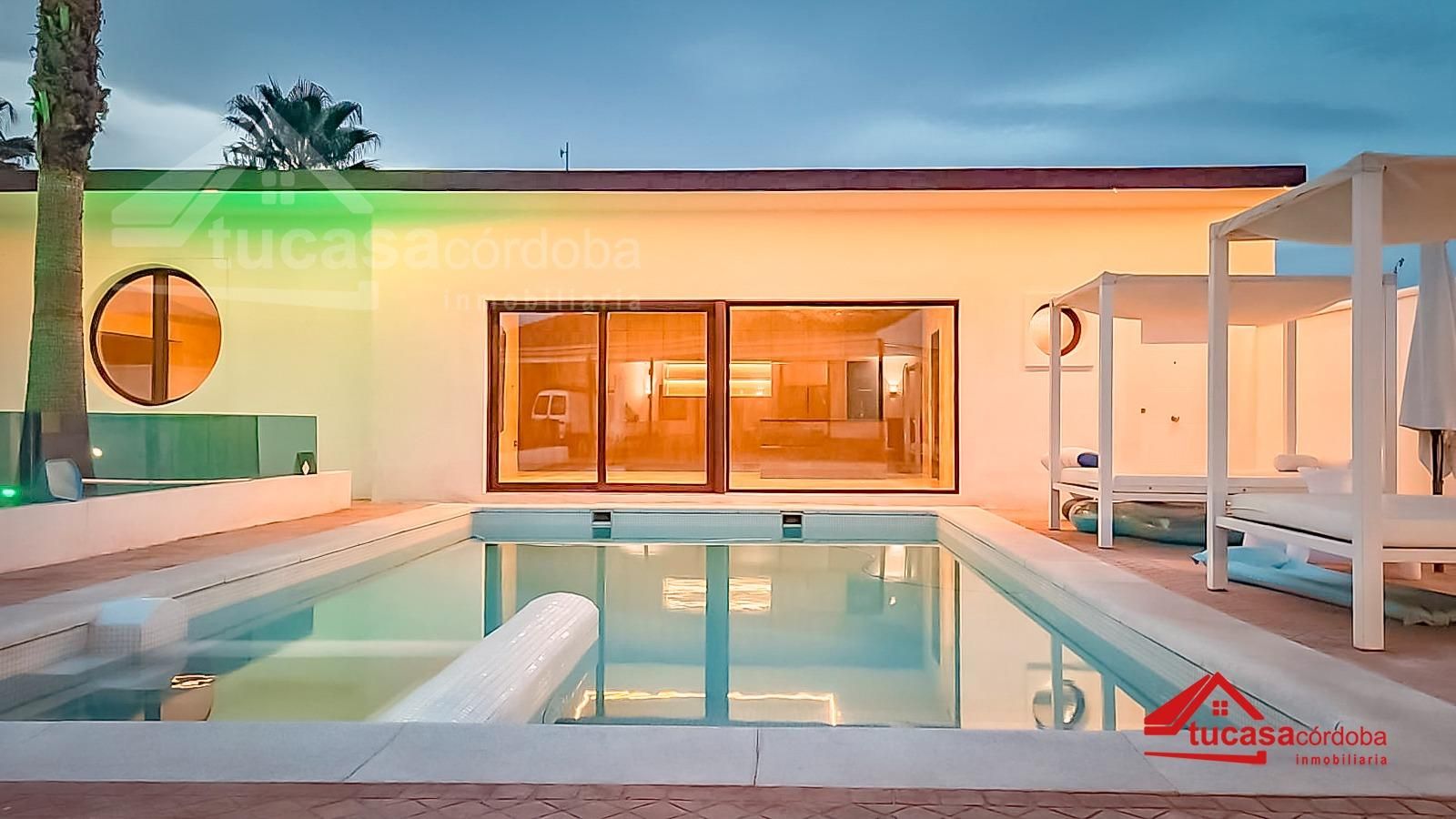 Swimming pool of House or chalet for sale in  Córdoba Capital  with Air Conditioner, Heating and Swimming Pool