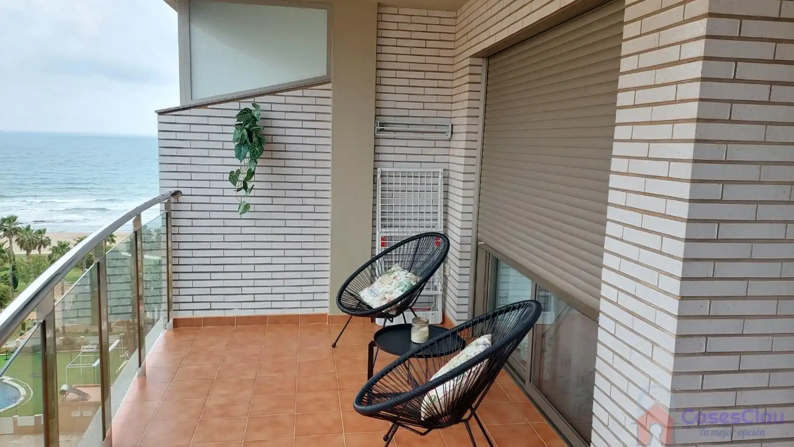 Terraza de Apartamento en venta en Oropesa del Mar / Orpesa con Aire acondicionado, Calefacción y Terraza