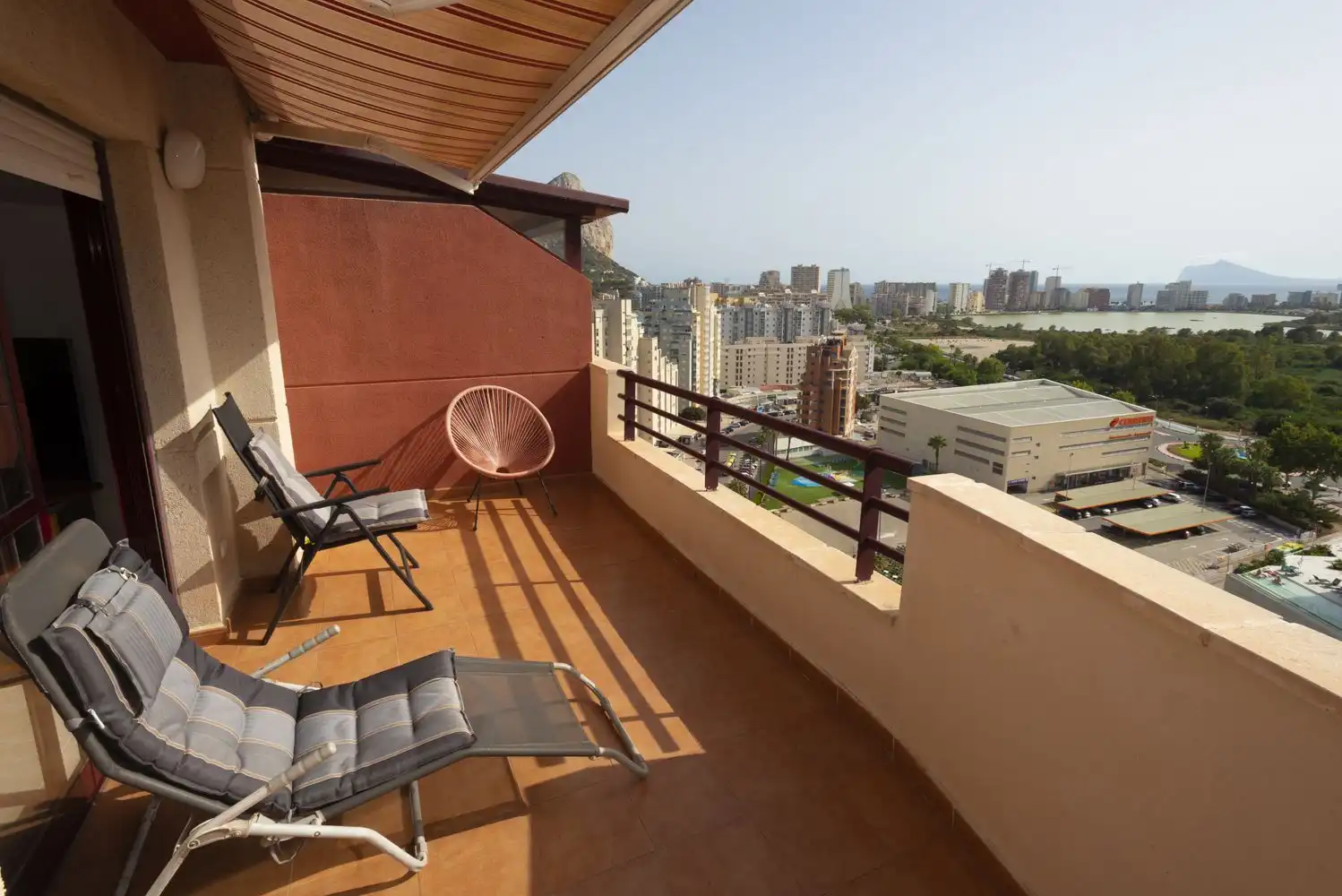 Terrace of Apartments for sale in Calpe / Calp  with Air Conditioner, Terrace and Community pool