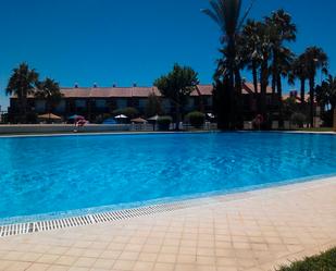 Piscina de Dúplex de lloguer en Chiclana de la Frontera amb Calefacció, Moblat i Forn