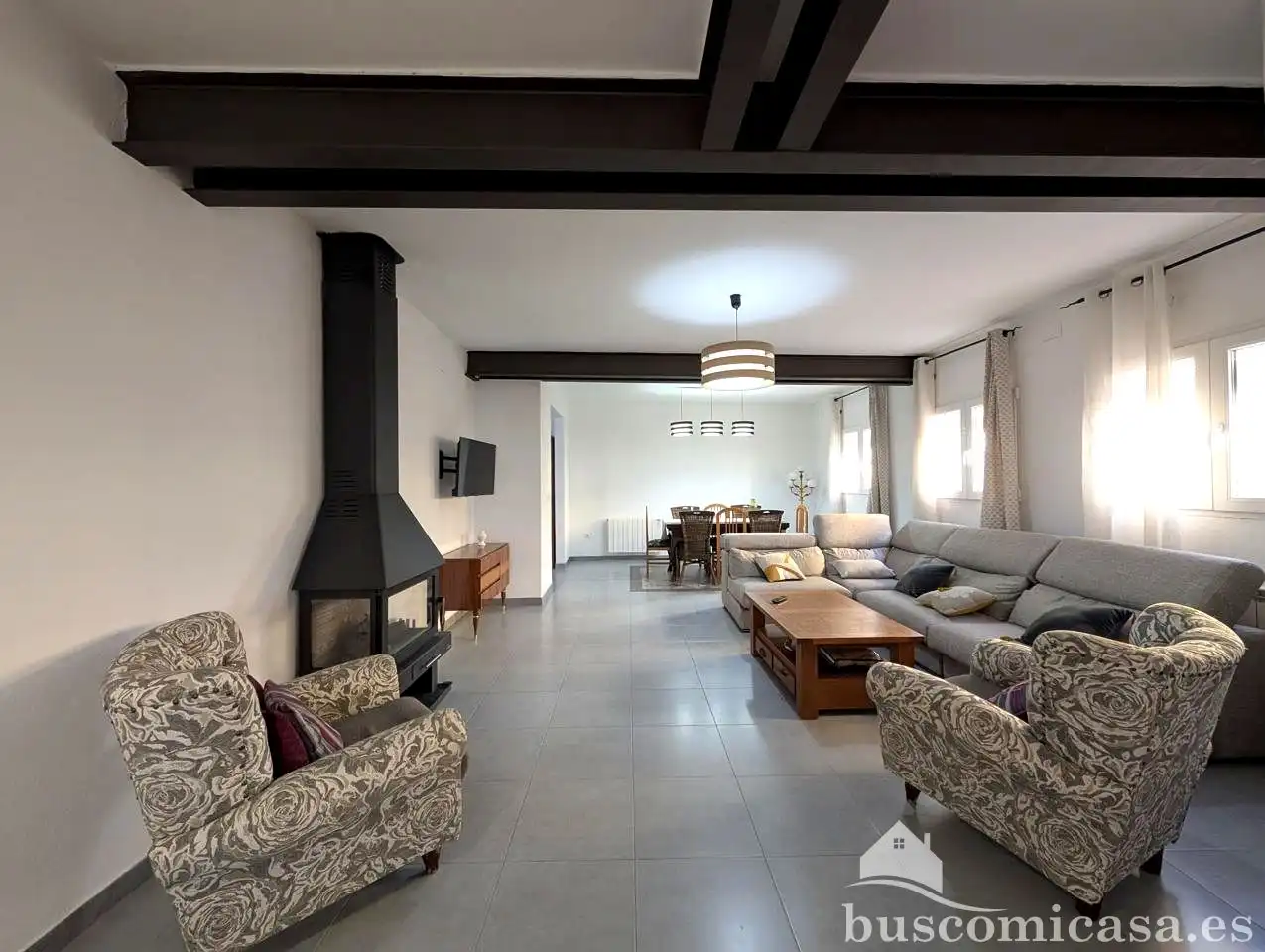 Sala de estar de Casa o chalet en venta en Linares con Calefacción, Terraza y Trastero