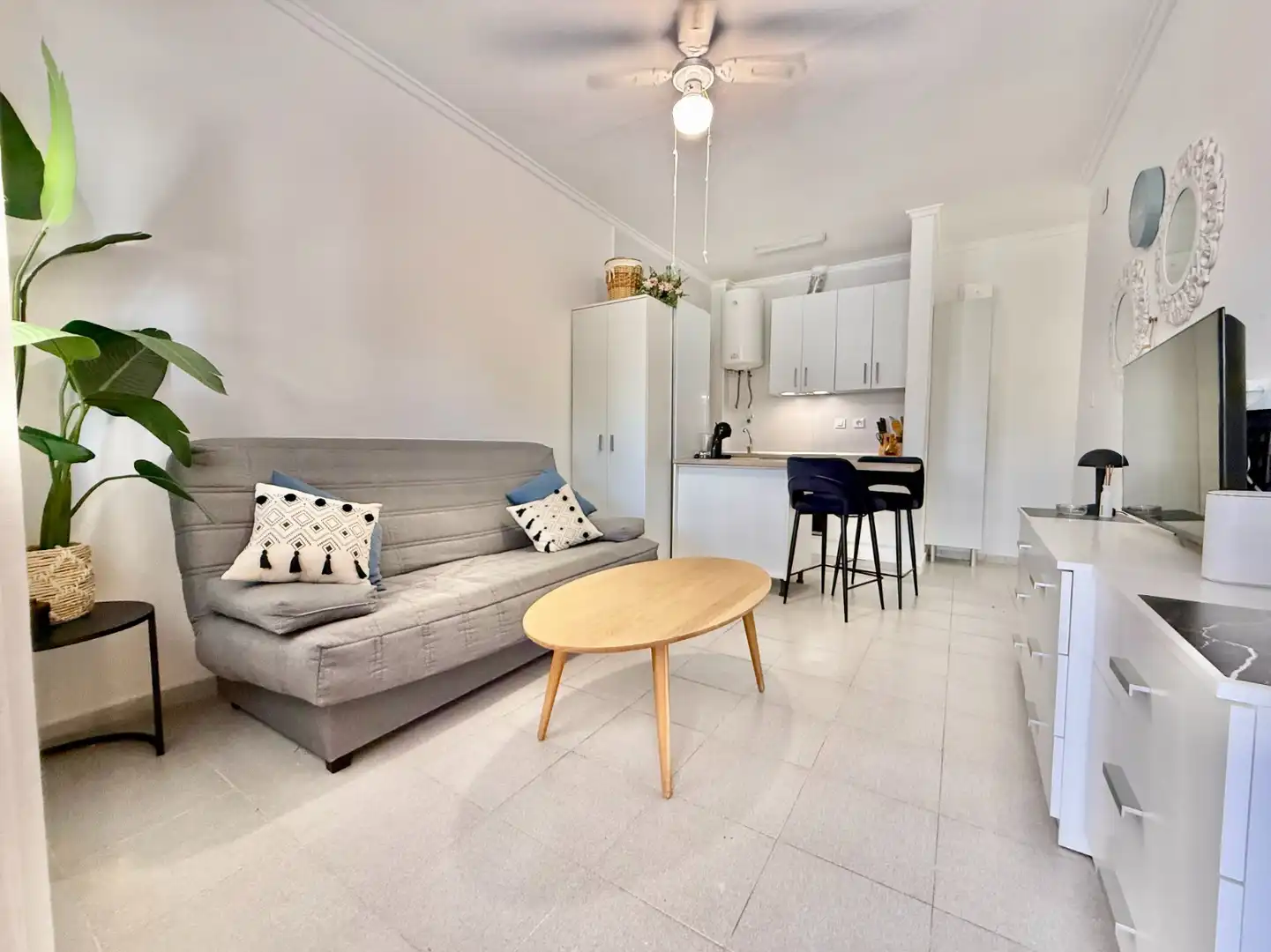 Sala d'estar de Casa o xalet en venda en Los Narejos - Punta Calera