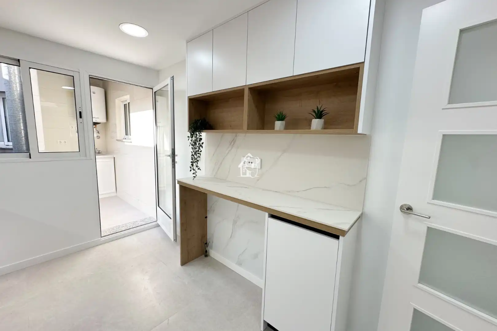 Cocina de Apartamento en venta en Benejúzar con Aire acondicionado, Terraza y Horno