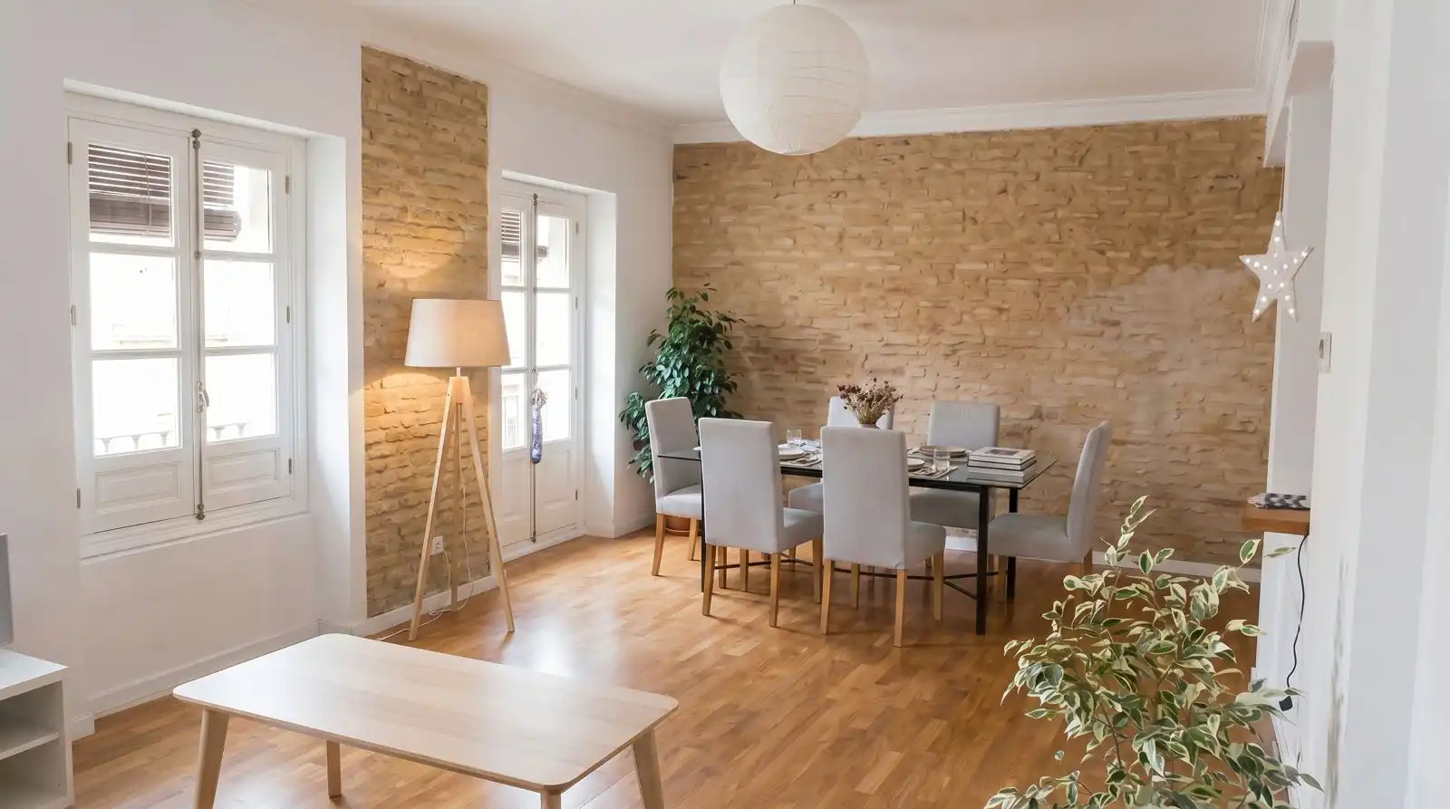 Menjador de Apartament en venda en Sevilla amb Alarma
