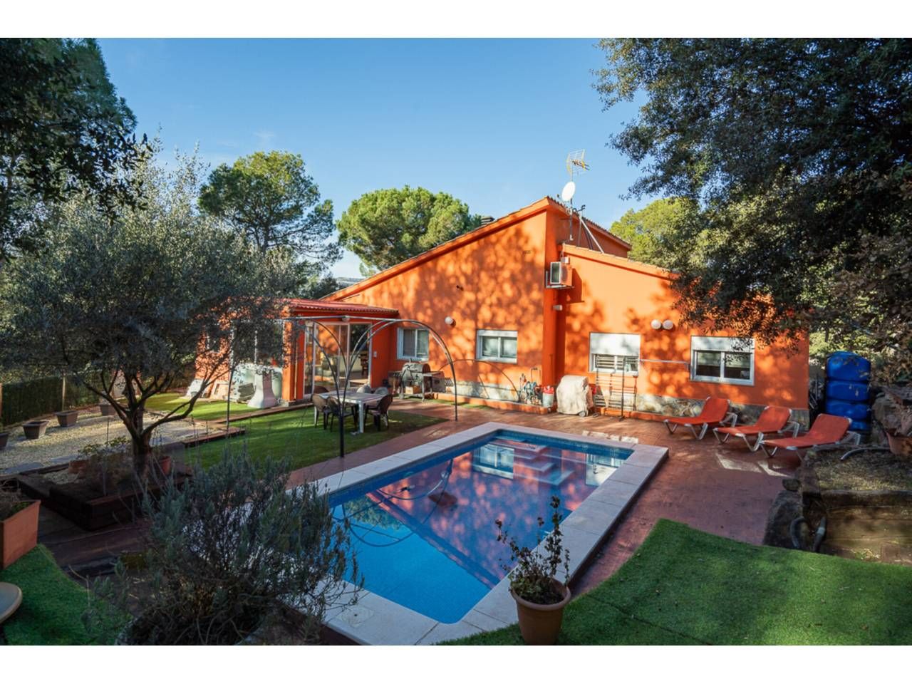 Garden of House or chalet for sale in Seva  with Private garden, Terrace and Swimming Pool