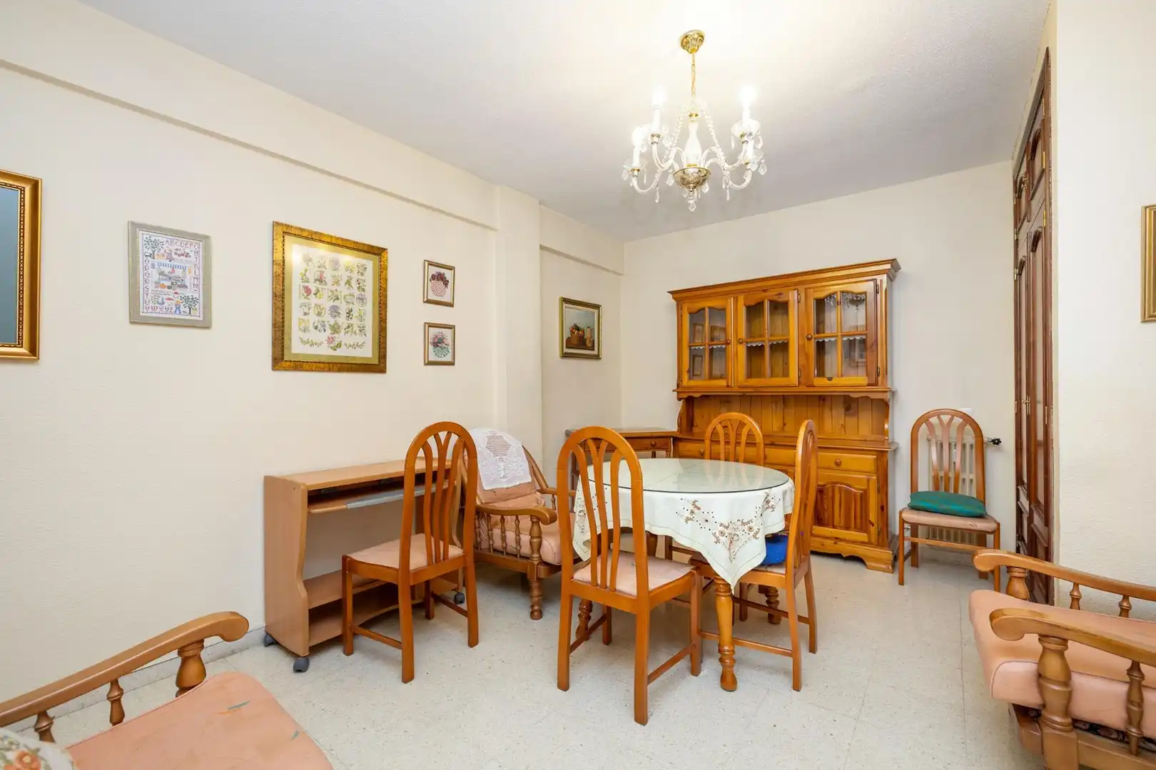 Esszimmer von Wohnung zum Verkauf in Granada mit Heizung und Balkon