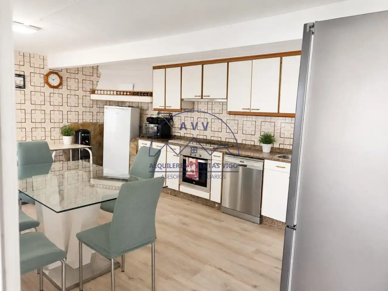 Cocina de Casa o chalet en venta en Vigo  con Calefacción, Jardín privado y Terraza