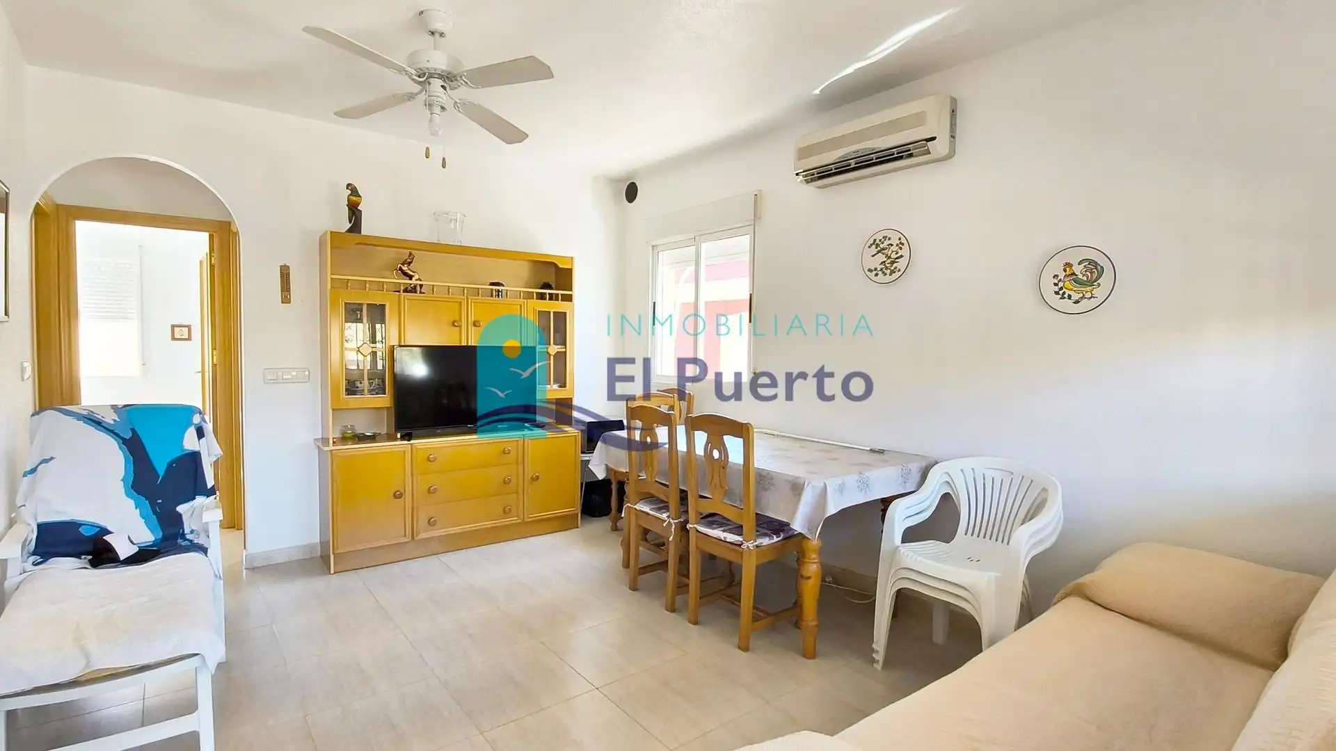 Vista exterior de Apartamento en venta en Mazarrón con Aire acondicionado, Terraza y Amueblado