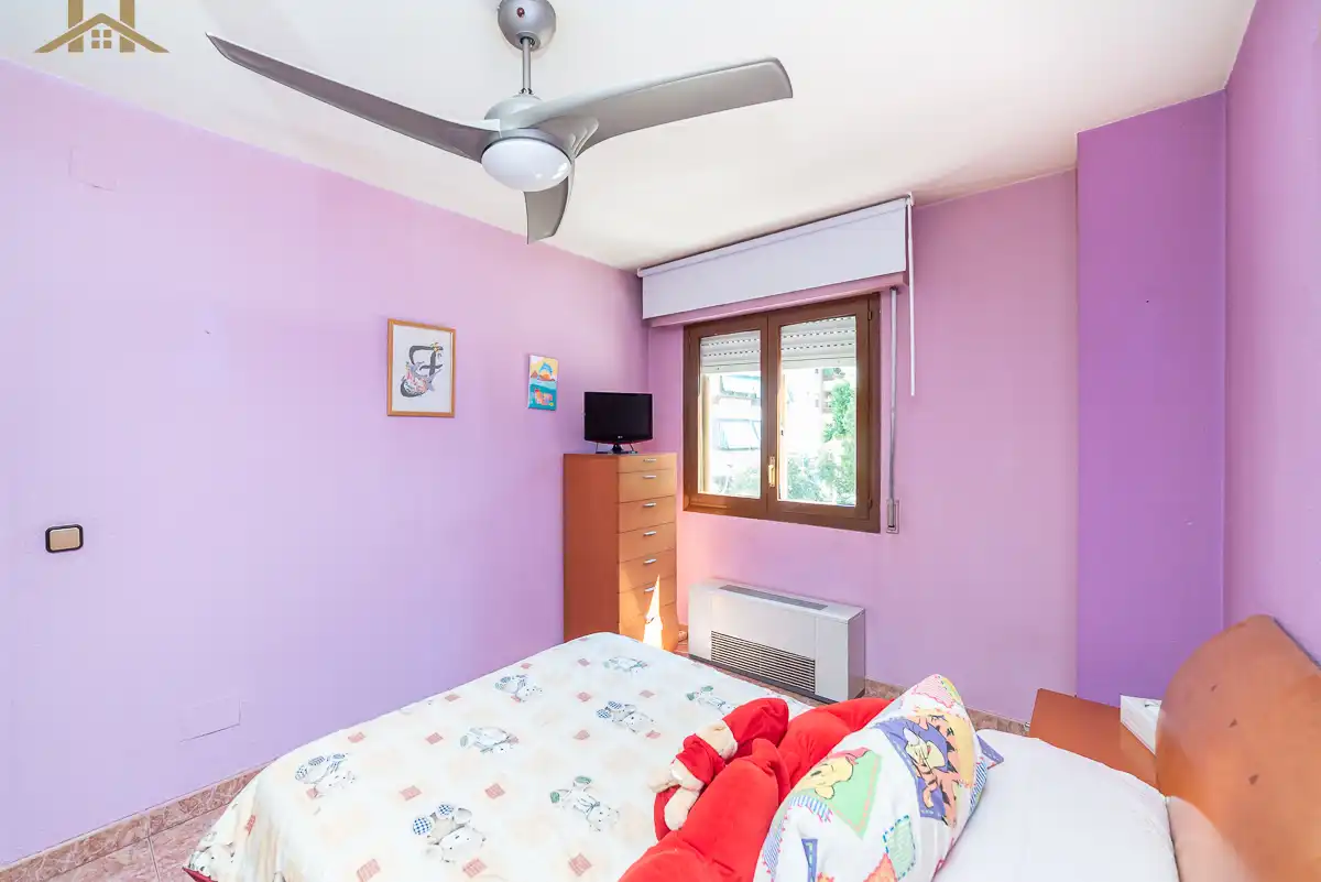 Bedroom of Flat for sale in Móstoles  with Air Conditioner, Heating and Terrace