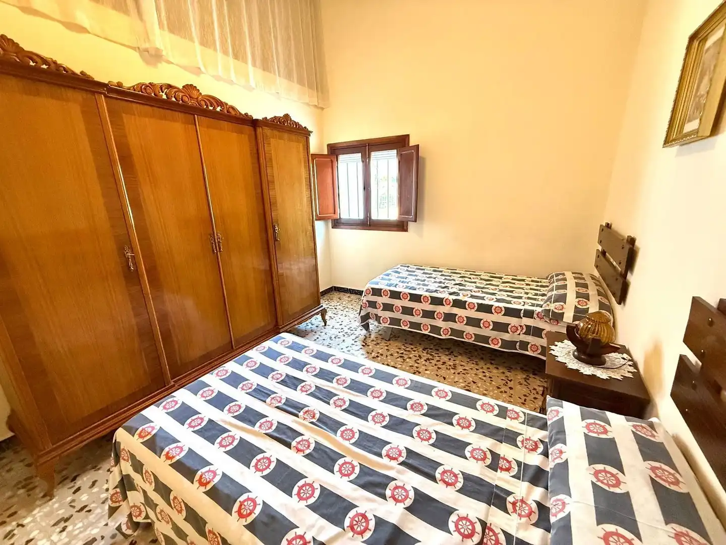 Schlafzimmer von Einfamilien-Reihenhaus zum Verkauf in Pulpí mit Heizung, Terrasse und Abstellraum