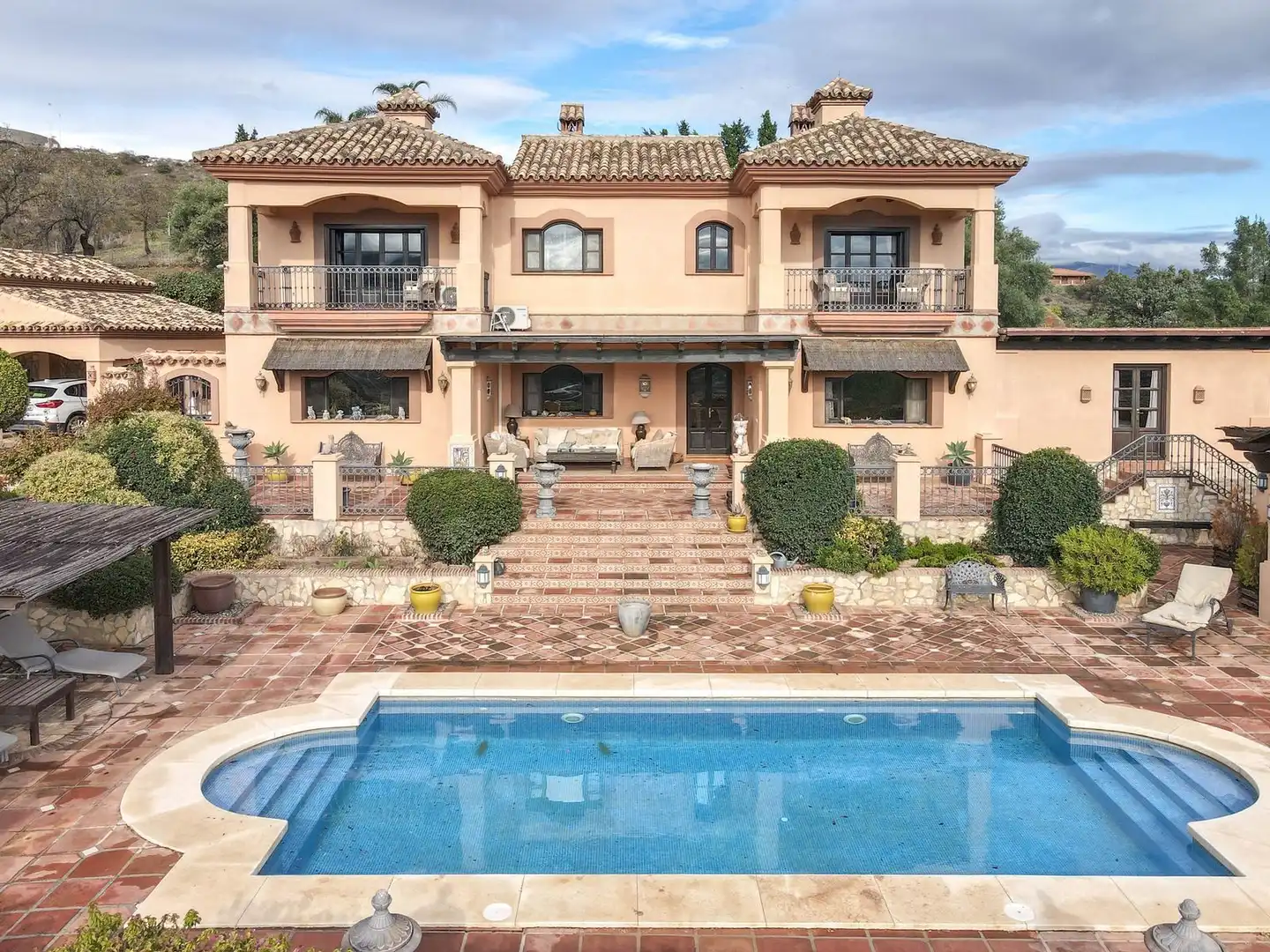 Vista exterior de Casa o chalet en venta en Monda con Aire acondicionado, Jardín privado y Trastero