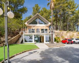 Exterior view of House or chalet for sale in Maspujols  with Air Conditioner, Heating and Private garden