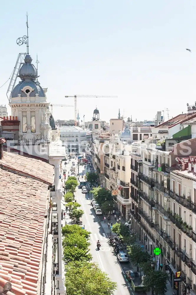 Exterior view of Flat for rent in Madrid  with Air Conditioner, Heating and Furnished