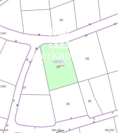 Foto 2 de Terreno en venta en Aiguablava, Cunit Residencial, Cunit