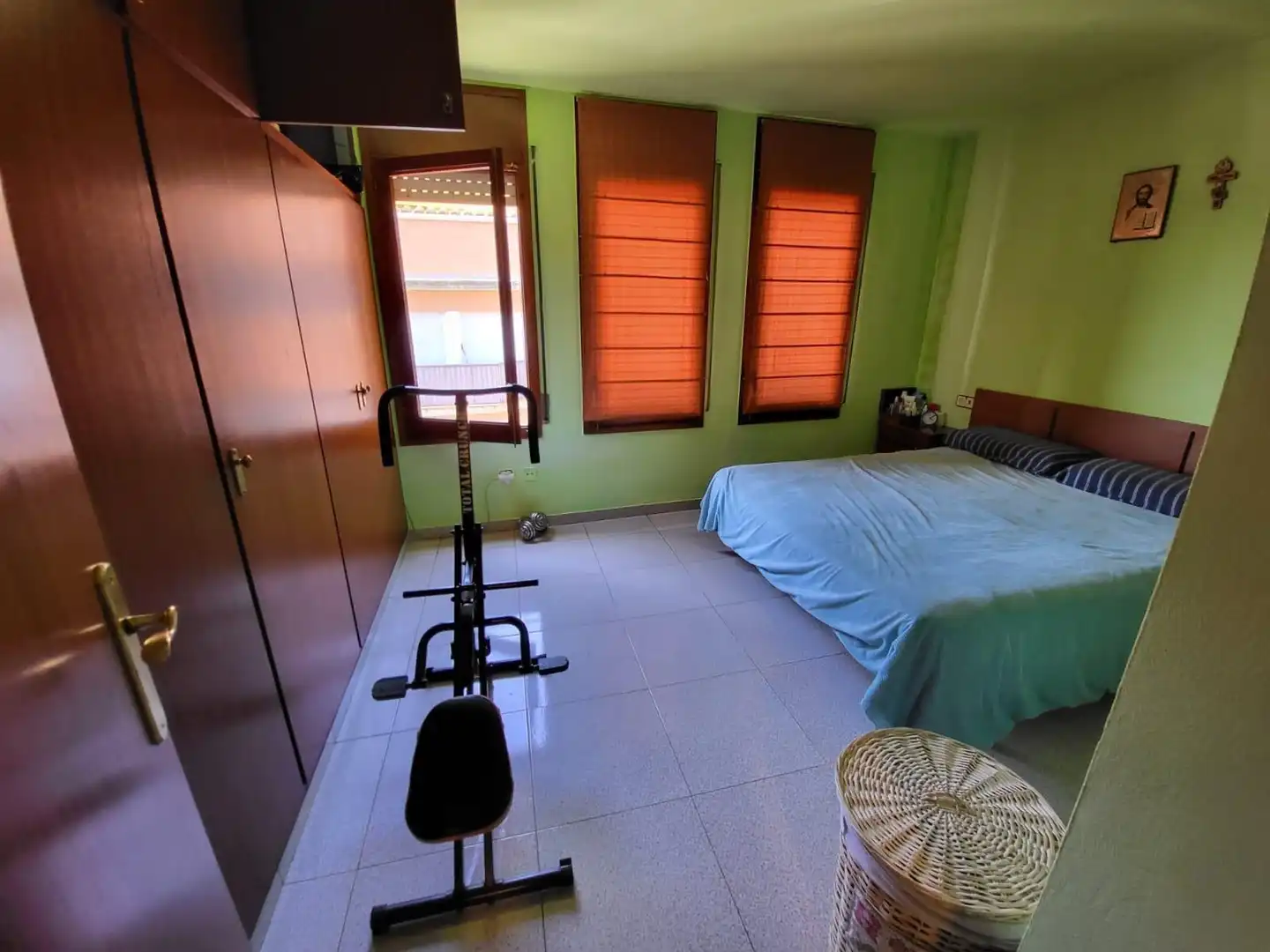 Schlafzimmer von Maisonette zum Verkauf in Cassà de la Selva mit Heizung, Terrasse und Balkon