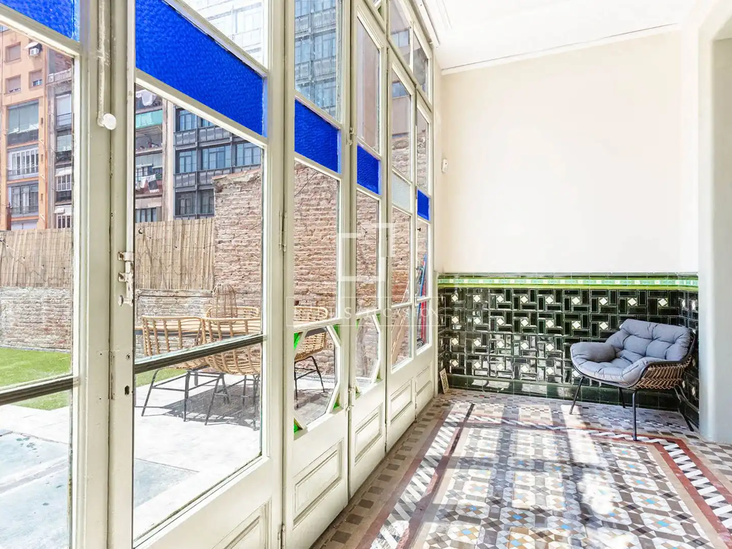 Terrace of Flat for sale in Barcelona  with Air Conditioner, Private garden and Terrace