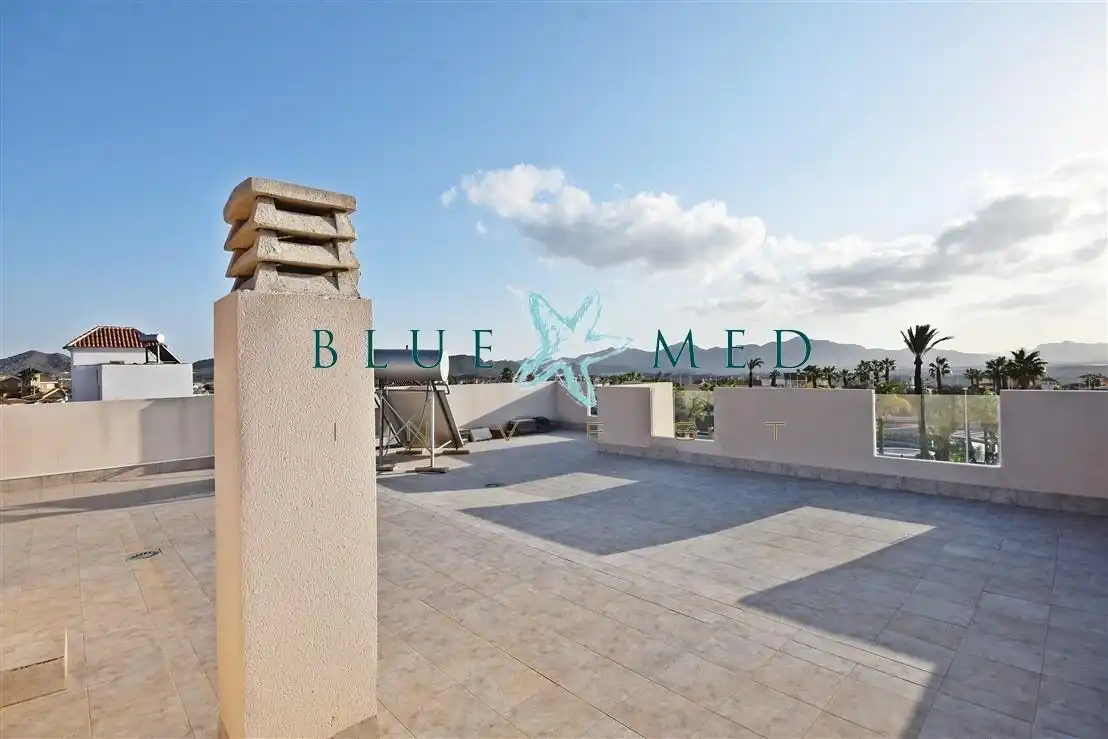 Terraza de Casa o chalet en venta en Mazarrón con Aire acondicionado, Calefacción y Jardín privado