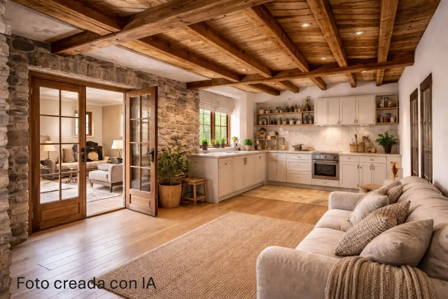 Sala de estar de Casa adosada en venta en Cabezón de la Sal