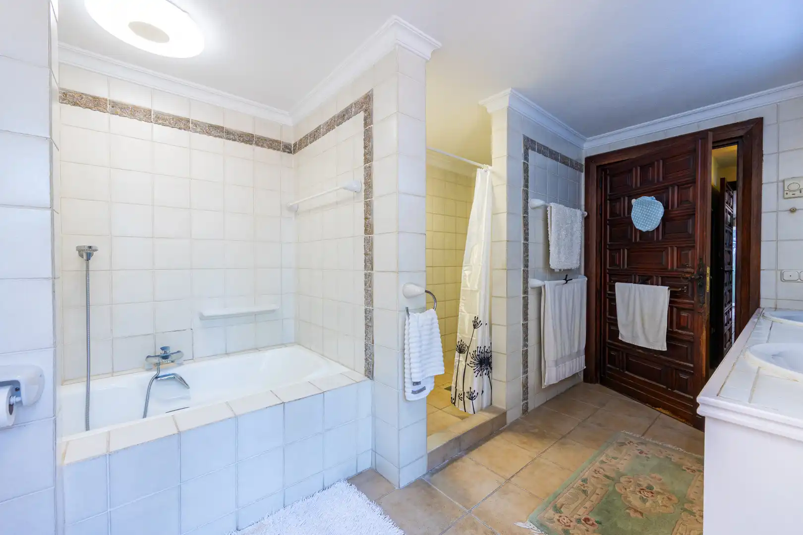 Bany de Casa o xalet en venda en Mijas amb Aire condicionat, Jardí privat i Terrassa