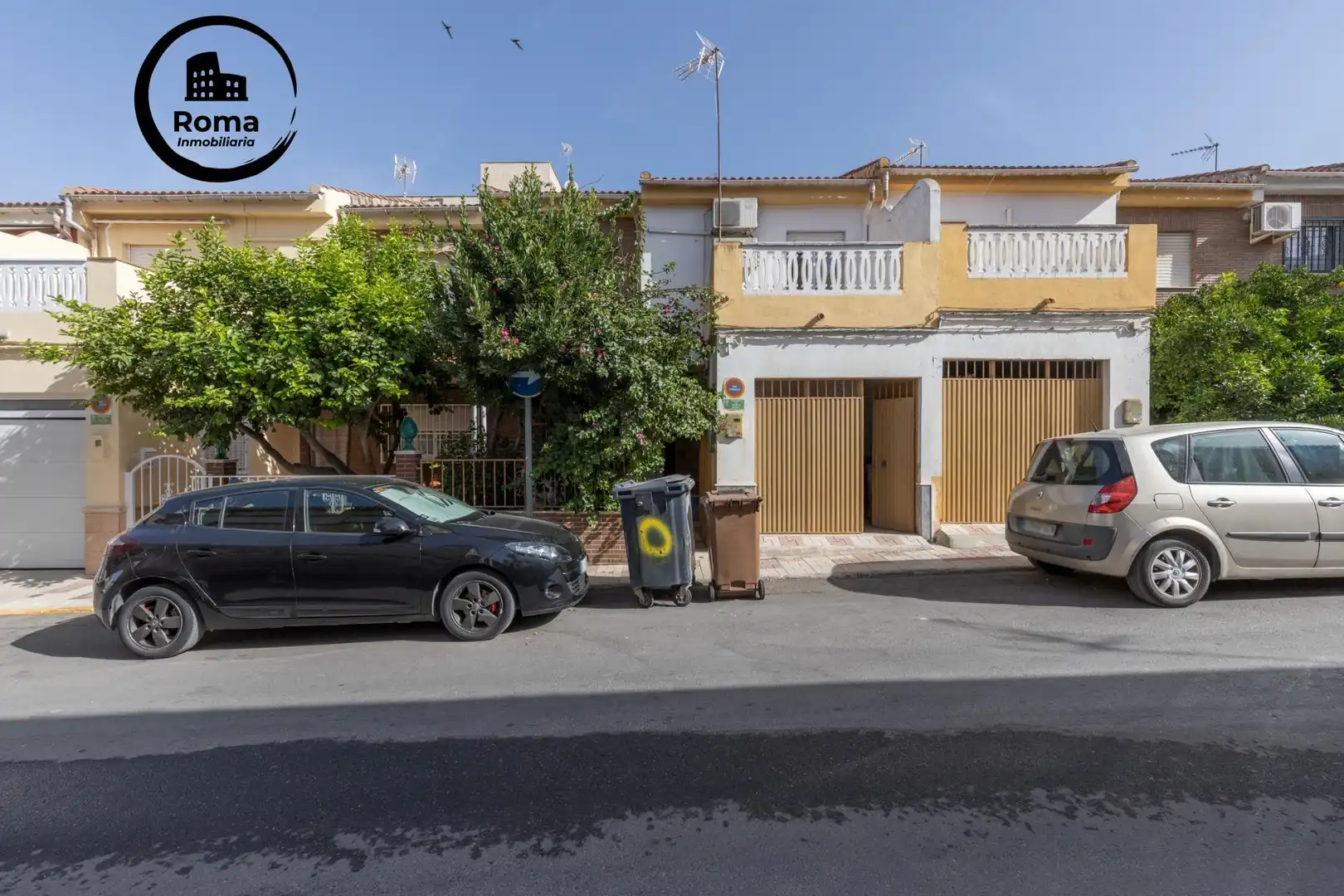 Vista exterior de Casa adosada en venta en Maracena con Aire acondicionado, Calefacción y Terraza