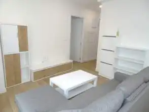 Living room of Flat for rent in Gijón   with Heating, Parquet flooring and Storage room